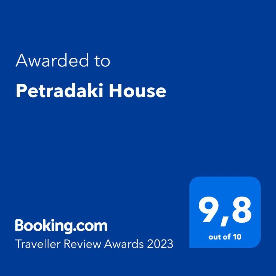 Petradaki House Villa Arakapas Bagian luar foto